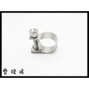 【齊格飛】﹝全304不銹鋼油管束環 6-20mm﹞ /不傷管/油冷排/白鐵束環/水管扣環/油管夾/不鏽鋼/