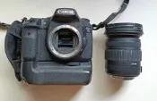 故障的Canon EOS 7D機身+Sigma 17-50mm/f2.8鏡頭組合