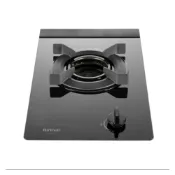 (店+)【林內】RB-N1201G(B) 檯面式內焰玻璃單口爐 日本專利內焰爐頭 高保溫保水性 輕量化鑄鐵爐架 二級能效