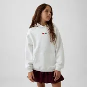【GAP】兒童VintageSoft寬鬆版I LOVE NY帽T-米白(911915)