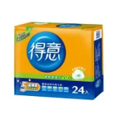 得意 優質抽取式衛生紙 100抽 x 24包【萬家福】