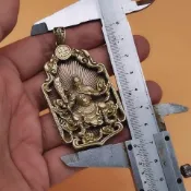 🌟在台出貨🌟復古黃銅忠義千秋關公吊牌子關聖帝君平安符純銅雕刻關公汽車掛件 平安符 香火袋 無事牌 護身符 招財 保平