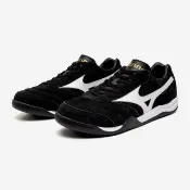 【MIZUNO 美津濃】休閒鞋 男鞋 女鞋 運動鞋 室內足球鞋 麂皮 1906 黑白 D1GA261A04