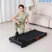 【可開統編】廠家直銷跨境電動自動坡度走步機帶揚升平板健身器材跑步機家用