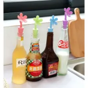 九八購物 花朵瓶子塞子 花朵塞子 花朵瓶塞 紅酒塞 葡萄酒塞 玻璃瓶塞 保鮮瓶塞 調味瓶塞 酒瓶蓋塞子 花朵矽膠塞