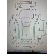 Toyota CC Corolla Cross 全車包膜 高透光 TPU 大燈膜 犀牛皮 燈膜 抗刮耐磨 電腦裁切精準貼