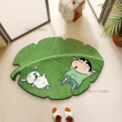 【🔥了然的熱銷🔥】可愛地墊 地毯地墊💖 蠟筆小新浴室吸水地墊衛生間門口防滑腳墊門墊家用耐臟速干地毯 吸水地墊