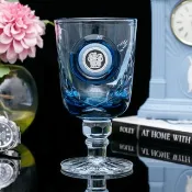 【三女神的典雅祝酒】wedgwood 限量手工雕花水晶杯 酒杯香檳杯