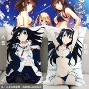 幻之空 內多圖(可來圖客製) 長中枕含枕心 家用枕套 路人女主的養成方法加藤惠詩羽英梨梨周邊動漫小抱枕靠枕 