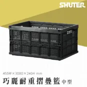 哇哇蛙居家生活百貨 FB-4531 巧麗耐重摺疊籃 整理箱 收納箱 置物箱 工業風