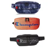 (店+)【Champion】冠軍 草寫logo電繡 胸包 單肩包 斜背包 腰包(美國進口平行輸入)