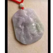 精選翡翠關聖帝君項鍊