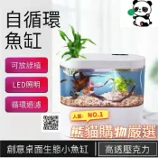 (店+)台灣現貨快速出貨 生態魚缸 辦公室魚缸 魚缸 桌面魚缸 小魚缸 烏龜缸 孔雀缸 懶人魚缸 米蝦 水族