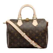 LV M46977 Speedy Bandoulière 25系列經典Monogram帆布手提/斜背波士頓包