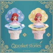 ★瘋狂牛牛★正版 現貨 Qposket stories 艾莉兒 小美人魚 愛麗兒 故事 貝殼 迪士尼 公主 艾莉兒 公仔