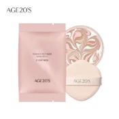 台灣總代理【AGE20’S】法式霓幻水光爆水粉餅補充蕊－BE-21亮白色（SPF50+／PA++++）保濕 補水 抗老
