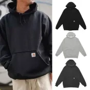【carhartt】美國版卡哈特 K121袋鼠口袋連帽T 男女 美版休閒重磅刷毛長袖上衣 時尚潮流寬鬆大學T恤衛衣