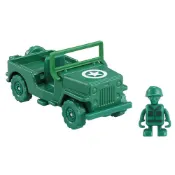 TOMICA 玩具總動員小汽車 綠色小士兵&軍事車 DS13413