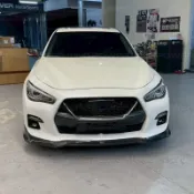 KP擎利國際 Infiniti Q50 17+ Skyline400R 前保桿＋VARIS碳纖維前下巴