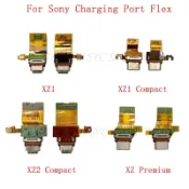 適用於索尼 Xperia XZ1 Compact XZ2 XZ 高級充電連接器維修零件的 USB 充電端口連接器排線