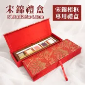【財神爺相框錦盒】五格相框專用禮盒 宋錦禮盒 相框包裝盒 開幕喬遷送禮盒 招財禮物包裝