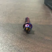 ✨鍍鈦螺絲 鍍金螺絲 M6*20 大牌螺絲 車牌螺絲 防燙蓋螺絲