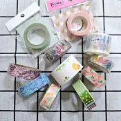 紙膠帶 手賬素材 DIY裝飾 卡片裝飾 包裝 標籤 隨意貼 黏貼便條紙 手繪寫字