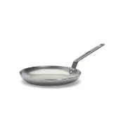 【de Buyer 畢耶】原礦蜂蠟鐵鍋 傳統單柄早餐鍋28cm-適用IH爐