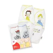 【mamaway 媽媽餵】迪士尼系列蠶寶寶包巾組-2入  共3色(寶寶包巾/嬰兒包巾)
