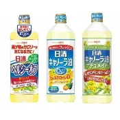 【NISSIN 日清】特級油菜籽油/大豆油菜籽炸物調和油/零膽固醇芥花油(3入組_芥籽油/菜籽油/芥花油/大豆油)