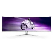 暑假優惠PHILIPS 49型 49M2C8900L QD OLED(32:9)曲面電競(白) 49吋/QD OLED