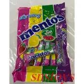 sns 古早味 懷舊零食 mentos 綜合水果軟糖 曼陀珠 水果軟糖 小條 (14公克x24條)