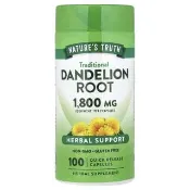 【iHerb】Nature's Truth, 維生素，蒲公英根，1800 毫克，100 粒速釋膠囊（每粒膠囊 900 毫克）