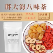 【台灣現貨★24h出貨】胖大海八味茶 降火氣 口氣芬芳 胖大海百合乾金銀花佛手甘草冰糖薄荷菊花 花茶 冷泡茶包