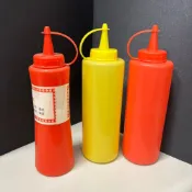 理想瓶【大正餐具批發】理想醬料瓶 醬料瓶 擠壓瓶 美奶滋瓶 調味罐 蕃茄醬瓶 辣醬瓶 擠醬瓶 醬油膏瓶《出清專區》