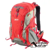 Marc jacobs旗艦店 【PolarStar】透氣網架背包40L『紅色』P19804