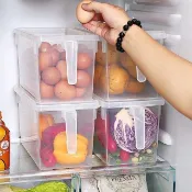 食品級冰箱收納盒保鮮盒廚房蔬菜水果整理盒冷凍雞蛋收納盒大容量⚡免運優惠中