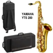 YAMAHA YTS-280 280 次中音薩克斯風Tenor Saxophone 附箱盒，贈小譜架