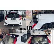 小傑車燈精品-全新 FIT 14 15 16 17 18 FIT 3 FIT 3.5代 MUGEN 無限版 尾翼 含烤漆