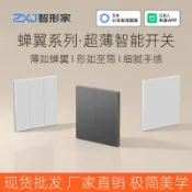 漣漪生活 【超薄智能】智能開關 控制面板 無線開關 雙控開關 米家APP 小愛語音 觸控面板 遠端控制 免佈線 多聯動 居家升級