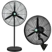 【3C驗證】工業風扇大功率強力落地扇搖頭電風扇掛墻風扇掛壁式牛角扇排風扇電風扇 落地扇 吊扇 壁扇 工業風扇