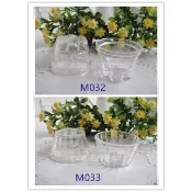 ☆荳荳龍~DIY手作黏土☆ 迷你  布丁冰 冰杯/食玩餐具 (M032)(M033)