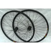 MAVIC 317車圈 26 吋xt 775花鼓中心鎖入XT碟煞登山車輪組 -2蝦