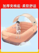 協貿國際日用品生活5館 嬰兒游泳池家用可折疊兒童充氣水池寶寶游泳桶戶外超大型家庭泳池
