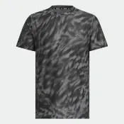  【adidas 愛迪達】Otr Aop Tee M 男 T恤 運動上衣 休閒短袖 灰 亞版 滿版印花(JZ5476)