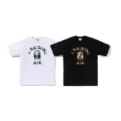 選物計画局【A Bathing Ape FW25 Check College Tee】格紋 木村拓哉 短袖 Logo T