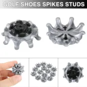 全新 14 件裝高爾夫鞋釘釘鞋釘快速扭轉防滑釘用於 Footjoy 的軟釘鞋