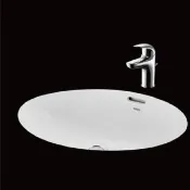 【TOTO】原廠公司貨-L548GU下嵌式臉盆-W600xD420mm(喜貼心抗污釉)