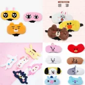 預購 kakao LINE BT21 三麗鷗 眼罩 韓國 日本 萊恩 桃子 BTS 熊大 兔兔 柾國 大耳狗 kitty
