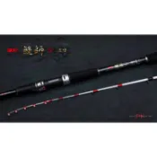 百有釣具◎DK漁鄉 鮸師 150（5尺） 並繼 一支釣 筏竿~玻纖龍鳳竿尾 陶瓷導環老鼠尾